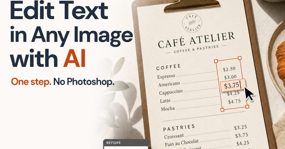 How to Fix Text in AI-Generated Images (Typos, Gibberish, Garbled Words) How to Fix Text in AI-Generated Images (Typos, Gibberish, Garbled Words)